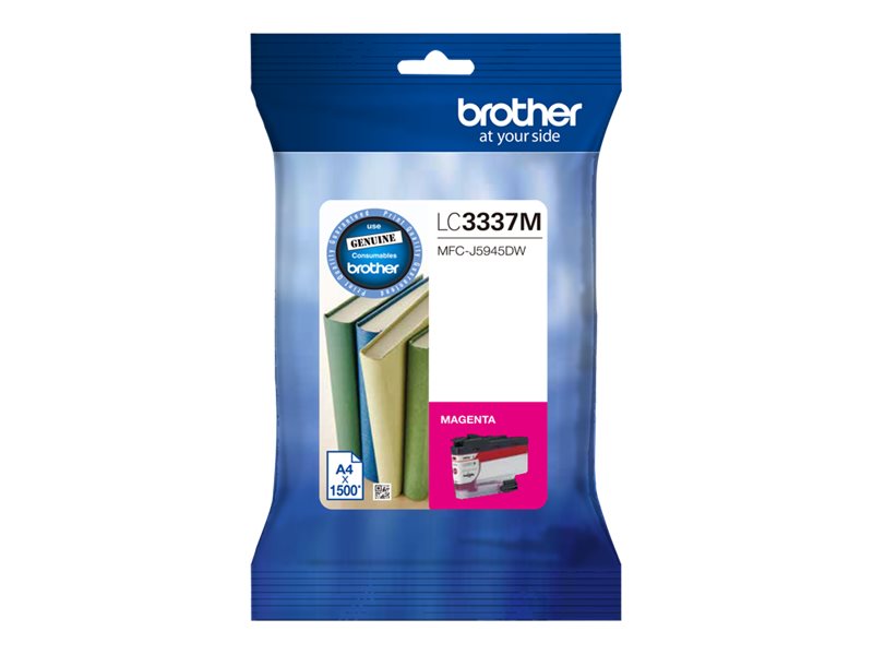 Brother LC3337M High Yield magenta original ink Package view Front 79525