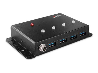 hub - metal housing - 4 ports
