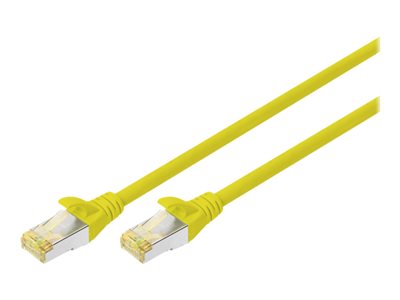 DIGITUS CAT 6A S/FTP Patchkabel, 10 Stück, 3m, gelb - DK-1644-A-030-Y-10