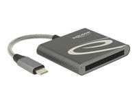 DeLOCK USB Type-C Card Reader for C 2.0 memory cards Kortadapter USB-C