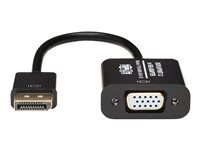Tripp Lite 6in DisplayPort to VGA Adapter Active Converter DP to VGA M/F  DPort 1.2 6%22 - display adapter - 6 in