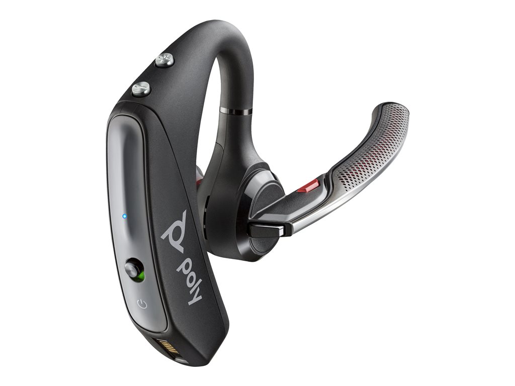 Poly Voyager 5200 - Headset - im Ohr - Bluetooth - kabellos, kabelgebunden - Adapter USB-A via Bluetooth