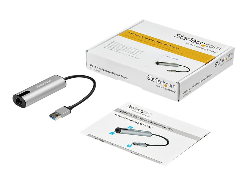 Carte réseau USB 2.0 externe pour PC Windows et Mac Goobay, Accessoires  pour câble réseau