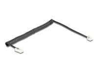 DeLOCK Telefonkabel 2m Sort
