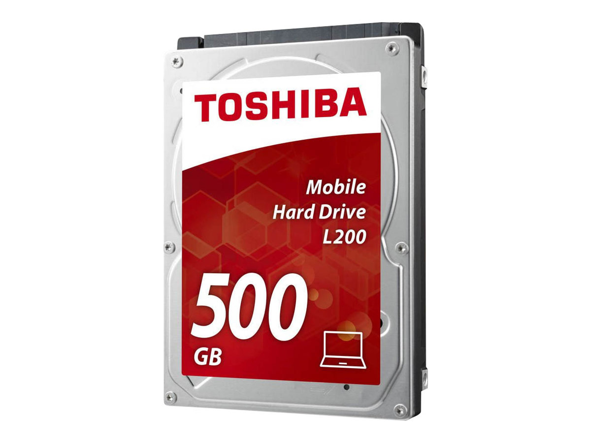 TOSHIBA HDD L200 Mobile (CMR) 500GB, SATA III, 5400 rpm, 8MB cache, 2,5'', 7mm, BULK