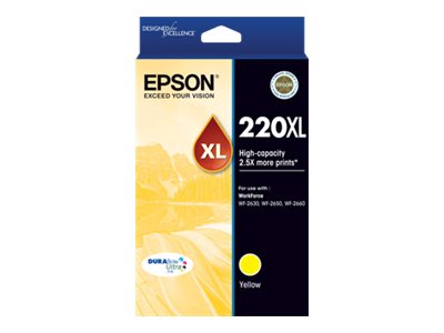 Epson 200XL XL yellow original ink Product shot Front 79200