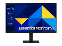 Samsung Essential S3 S24D302GAU 24' IPS 1920 x 1080 (Full HD) VGA (HD-15) HDMI 100Hz