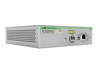 Allied Telesis AT PC2000/LC - fibre media converter - 10Mb LAN, 100Mb LAN, GigE - TAA Compliant