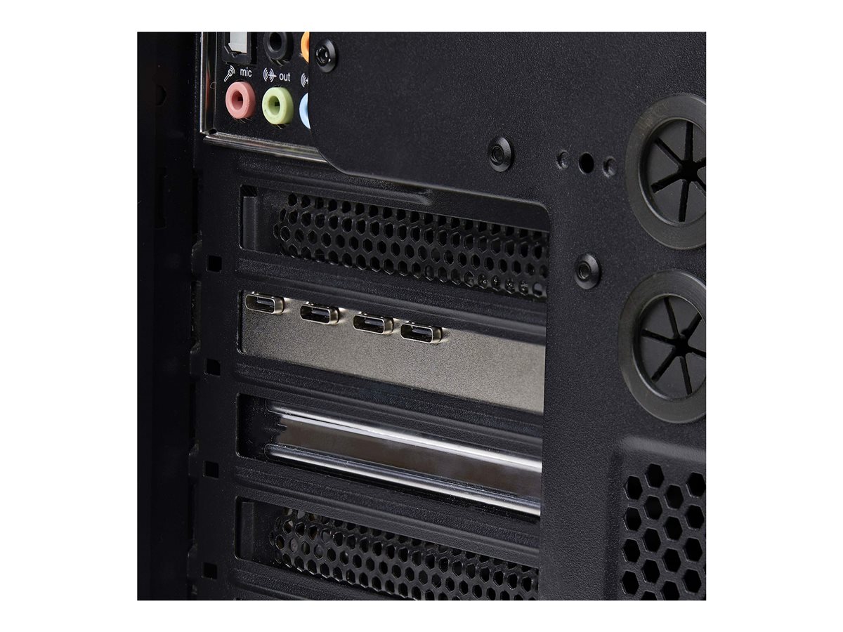 StarTech.com 5-Port USB PCIe Card, USB 3.2 10Gbps, PCI Express Card with 4x USB-C Ports, 1x USB-A Internal Port, USB PCIe Controller Card, Windows/macOS/Linux - USB adaptér - PCIe 3.0 x4 - USB-C 3.2 Gen 1 x 4 + USB 3.2 Gen 1 x 1 – foto 7