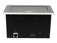 Startech Conference Table Connectivity Pop up Box with AV and Data Ports - HDMI, VGA, Component, MDP to HDMI Output (BOX4HDECP) - mounting plate