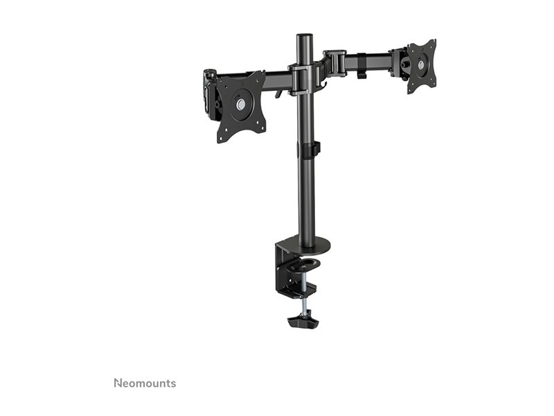 NEOMOUNTS Flat Desk Mount 2 screens Blk