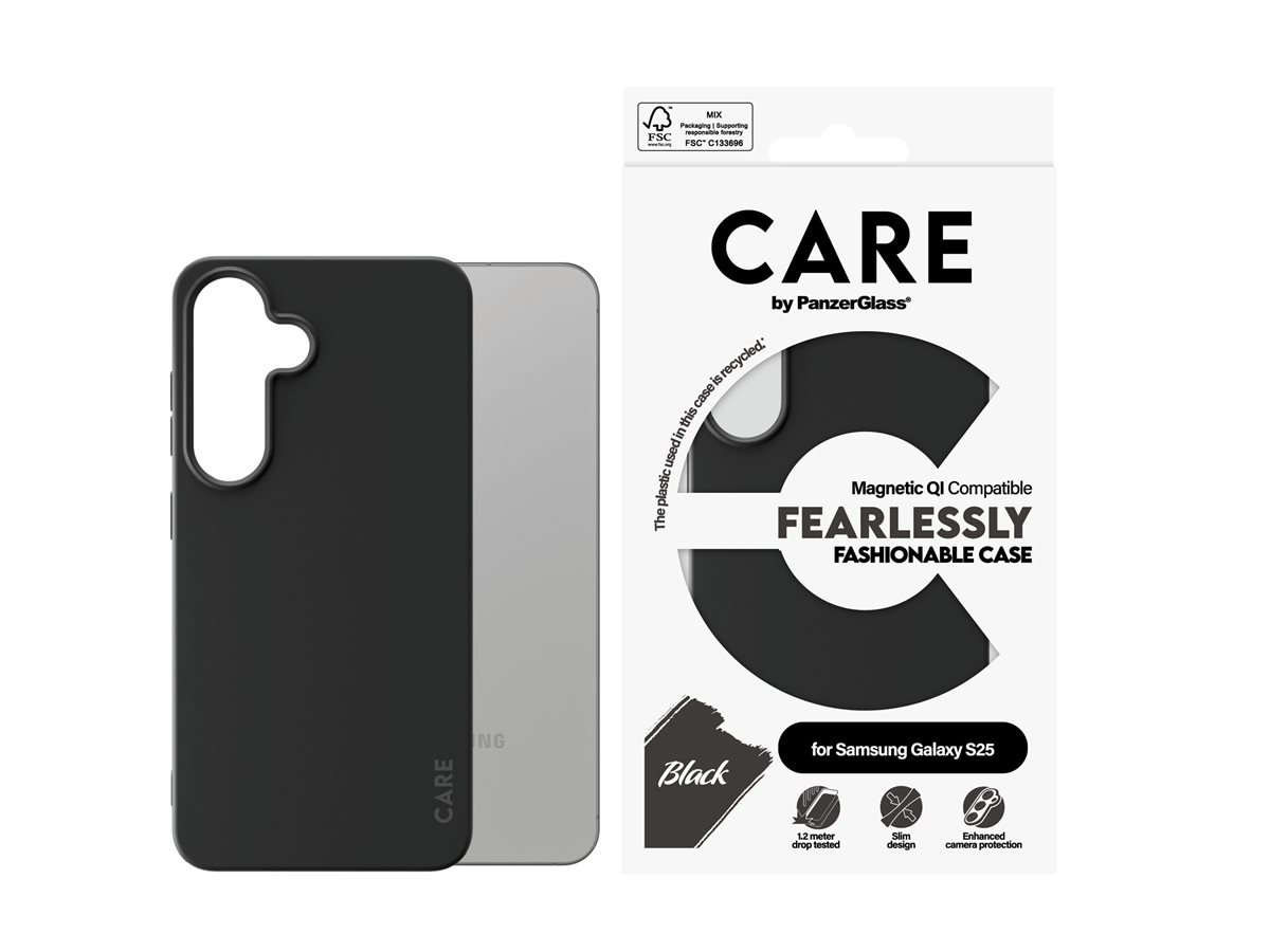 PanzerGlass CARE Samsung Galaxy S25 Black QI – foto 2