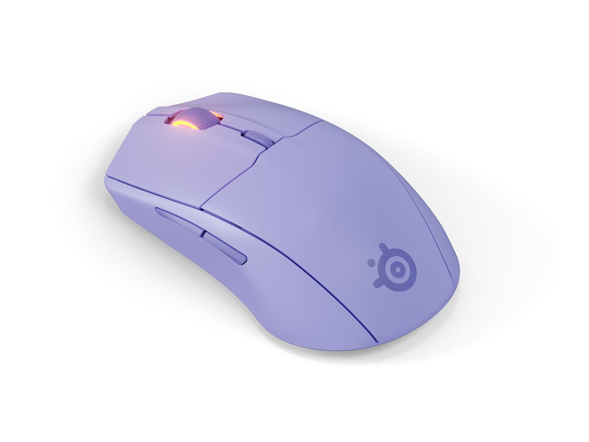 SteelSeries Rival 3 Gen 2 mouse 2.4 GHz Bluetooth 5.0 Product shot Back 78850