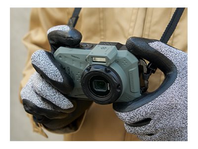 Pentax WG-1000 Waterproof Compact Digital Camera - Olive - 2164