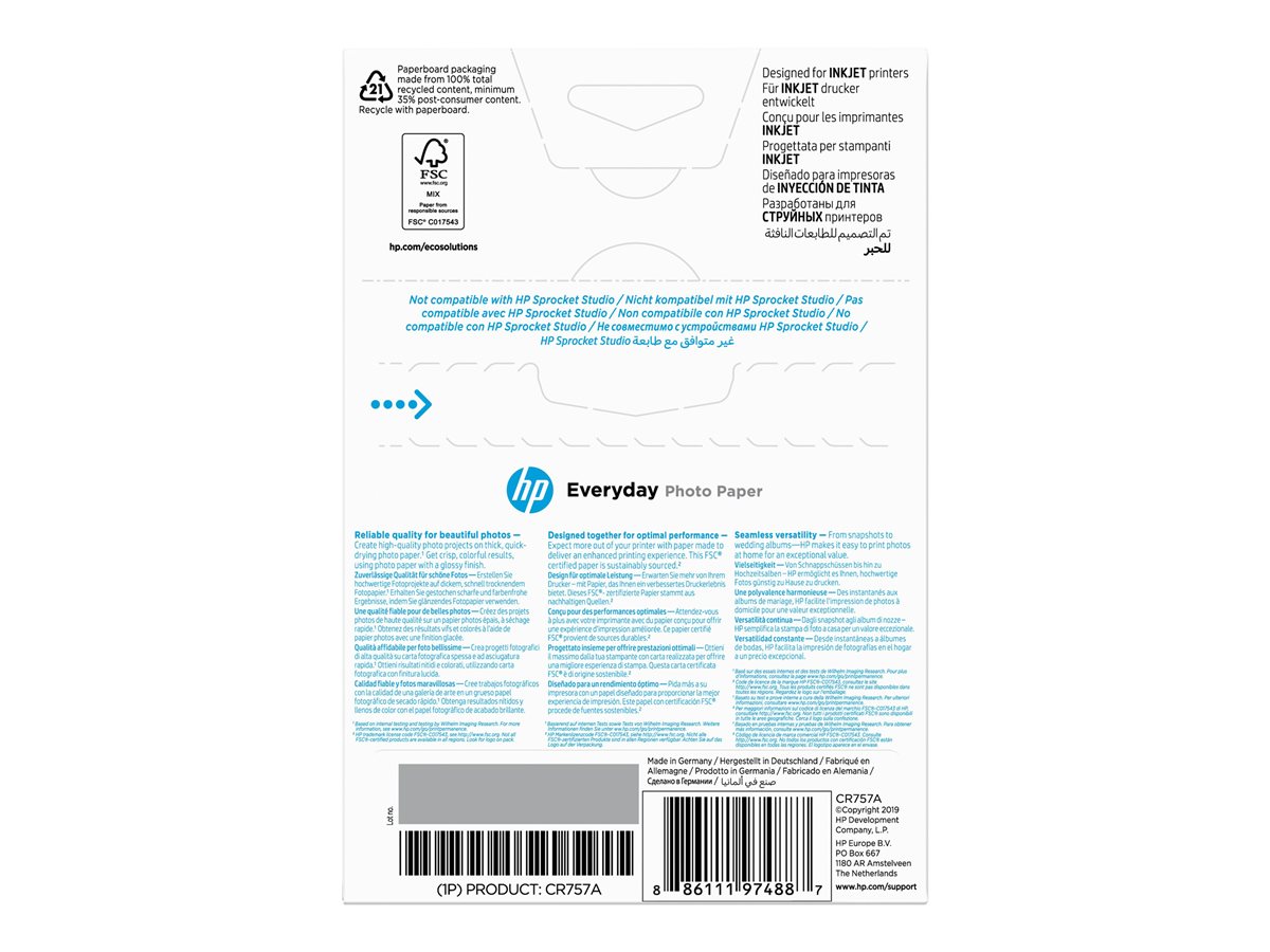 HP Everyday Photo Paper Glossy