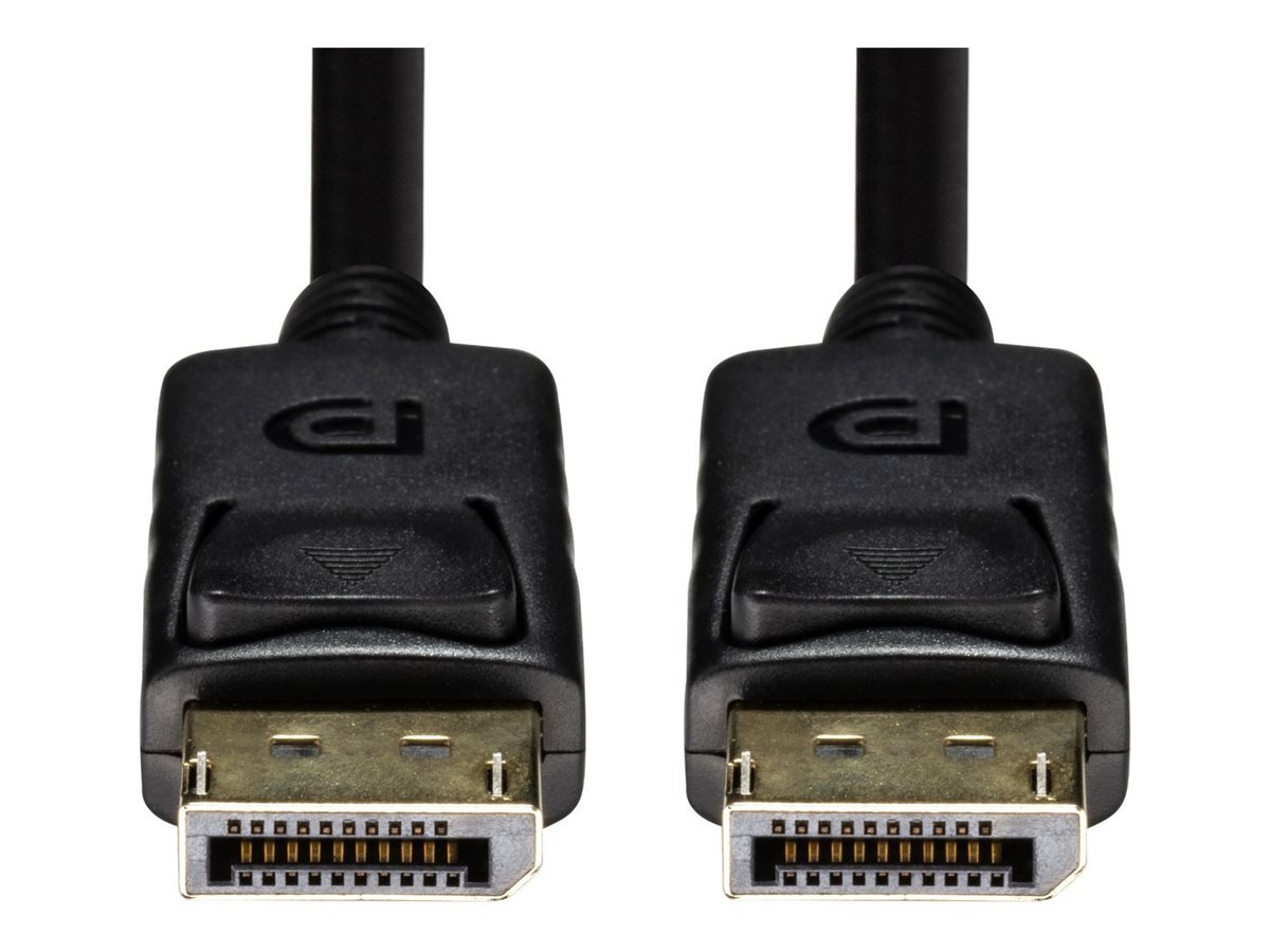 Dynamix C-DP12-3M video adapter DisplayPort to DisplayPort 3 Product shot Front 79800
