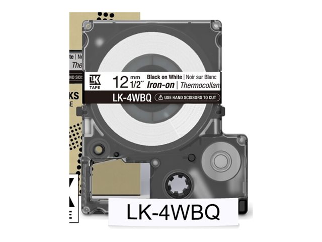 EPSON LK-4WBQ Thermocollant Noir/Blanc