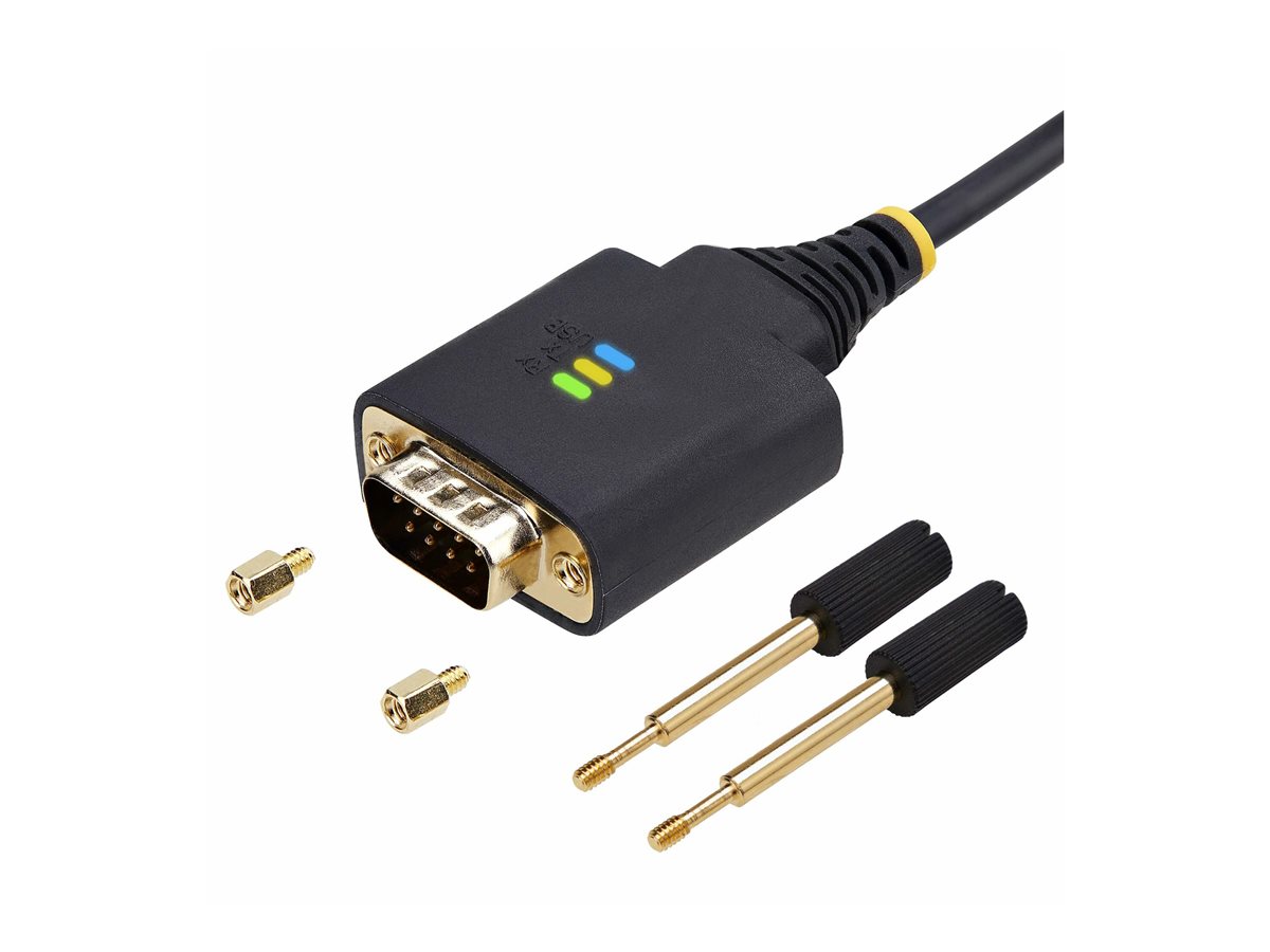 StarTech.com 6.6ft (2m) USB to Serial Adapter Cable, COM Retention, RS232 - USB / sériový kabel - USB do DB-9 - 2 m – foto 7