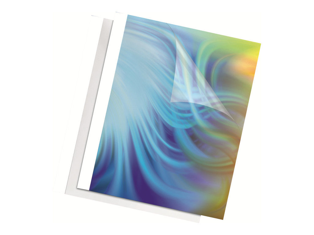 FELLOWES CPE STANDING-BLANC 1.5 MM X 100