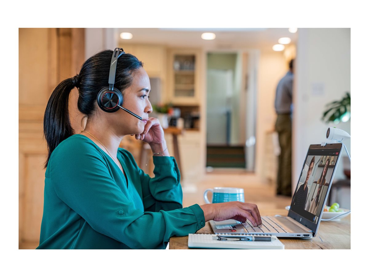 Poly Voyager Focus 2 Microsoft Teams Certified with charge stand Headset – foto 7