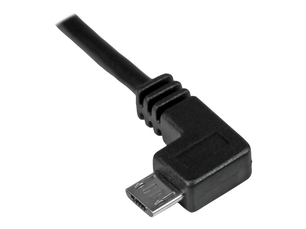 3ft Angled Micro-USB Charge+Sync Cable