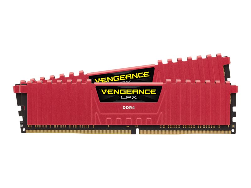DDR4 32GB 2666-16 Vengeance LPX czerwony (red)K2 Corsair