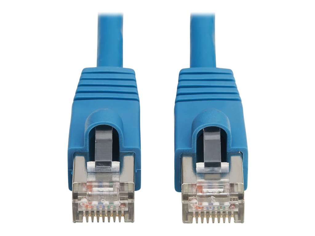 Eaton Tripp Lite Series Cat8 40G Snagless SSTP Ethernet Cable (RJ45 M/M), PoE, LSZH, Blue, 5 m (16.4 ft.)