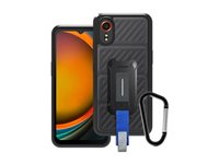 Armor-X Back cover for cell phone rugged shockproof, with carabiner 