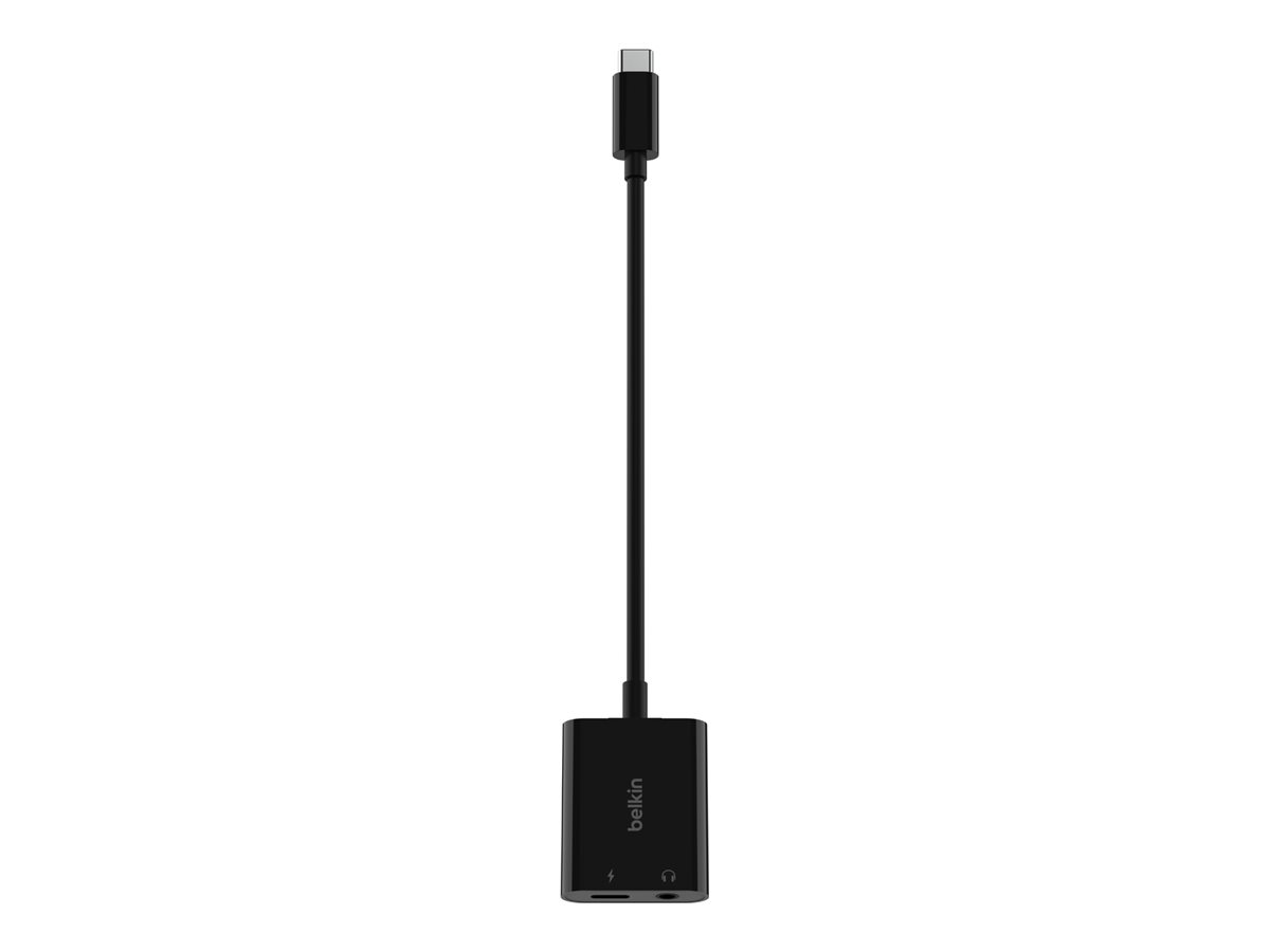 Belkin RockStar - USB-C to headphone jack / charging adapter | www.shi.com