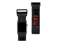 UAG Apple Watch Band 45mm/44mm/42mm, Series 7/6/5/4/3/2/1/SE Active Black 