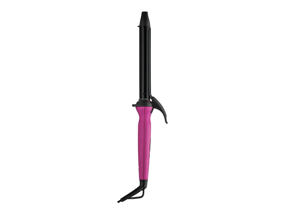 Revlon Easy Heat Curling Iron - Deep Pink/Black - 1in - RVIR1196F