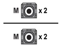 AddOn - Patch cable - SC/PC multi-mode (M) to SC/PC multi-mode (M)