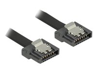 DeLOCK Seriel ATA-kabel Sort 10cm