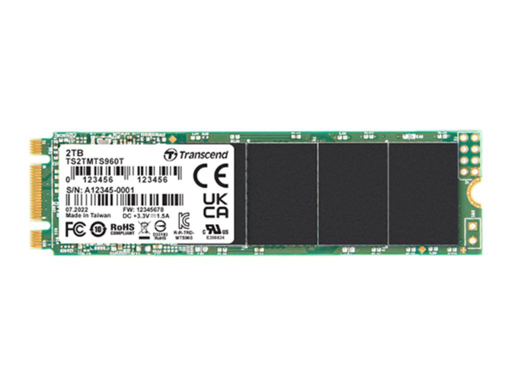 Transcend MTS960T-I, SSD, 256 GB, SATA 6Gb/s