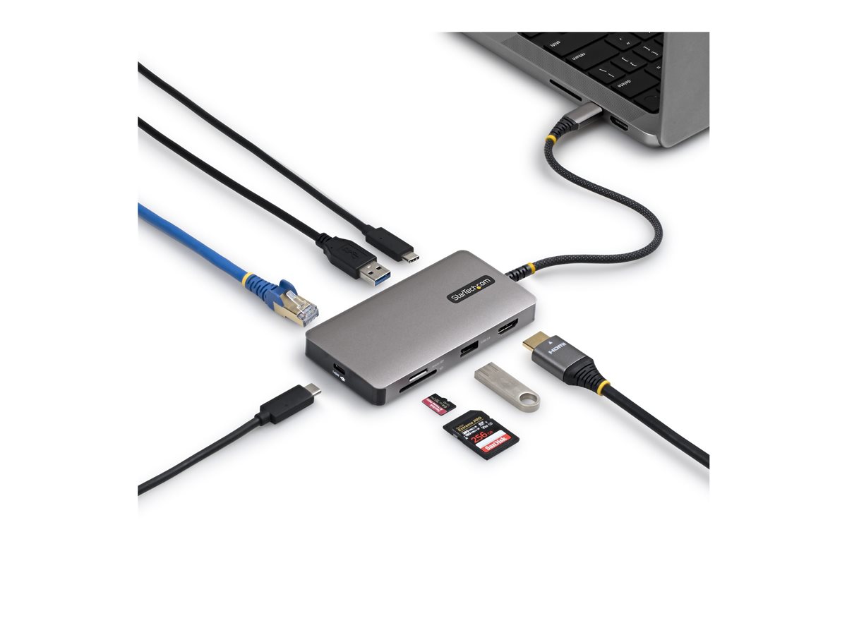 Startech - dokovací stanice - USB-C 3.2 Gen 2 - HDMI - 10GbE, 1GbE – foto 2