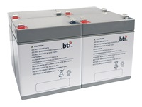 BTI - Batterie d'onduleur (équivalent à : SigmasTek SP12-5) - 12 V - Sealed Lead Acid (SLA) (Acide de plomb scellé) 