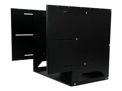 StarTech.com 8U Open Frame Wall Mount Network Rack w/ Built in Shelf - 2-Post Adjustable Depth (12