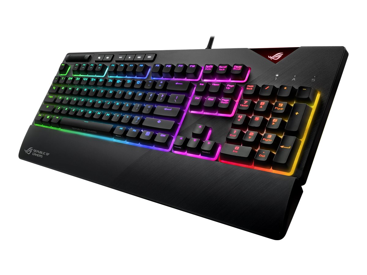 ASUS ROG Strix Flare Mechanical Illuminated Keyboard - Gun Metal Gray - XA01