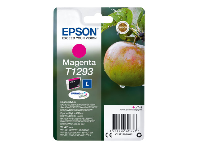 Image of Epson T1293 - L size - magenta - original - ink cartridge