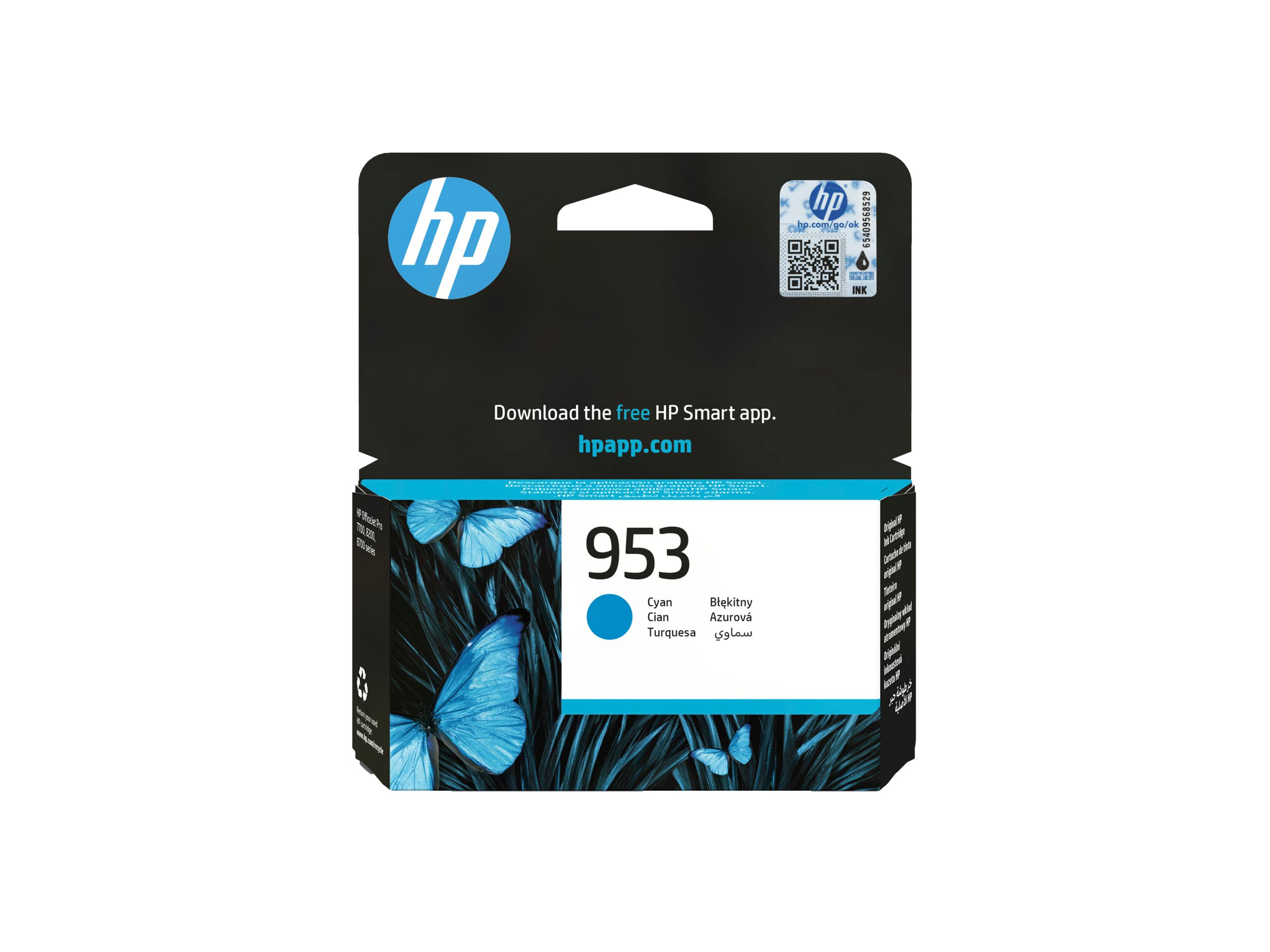 HP 953 Original Ink Cartridge cyan 700 Pages