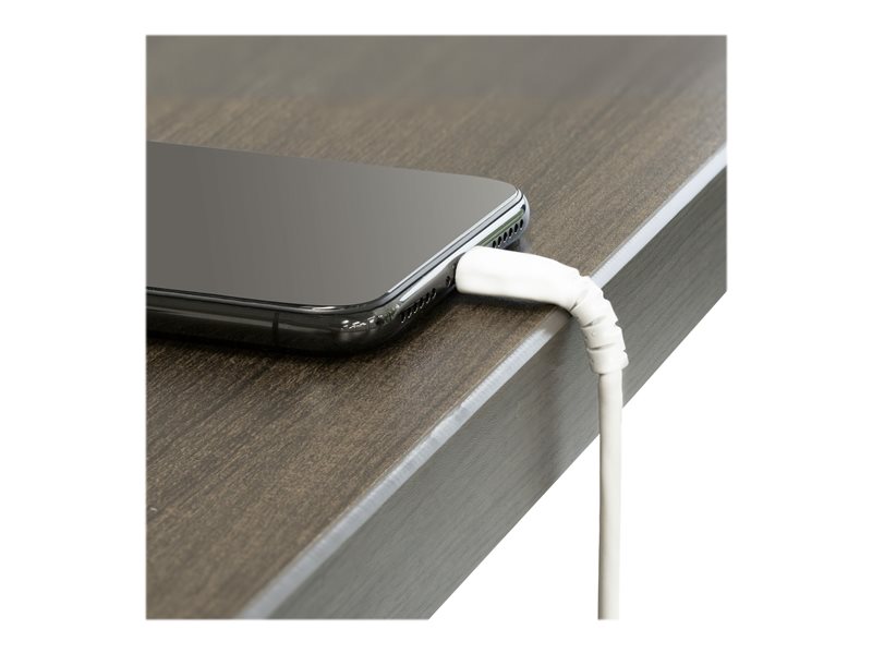 Câble USB-C vers Lightning Blanc Robuste 1m - Câble de  Charge/Synchronistation USB Type C vers Lightning Fibre Aramide -  iPad/iPhone 12 Certifié Apple