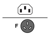 ALOGIC power adapter power Australian 3-pin to IEC 60320 C14 15 Schematic image Front 68500