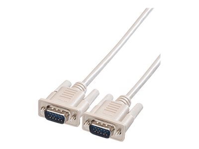 ROLINE Monitor-Anschlusskabel HD15 1,8m