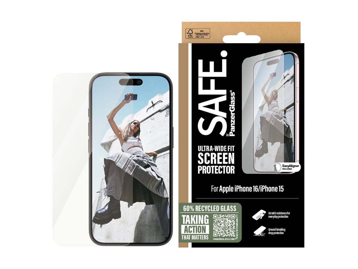 PanzerGlass SAFE Apple iPhone 16/15 – foto 4