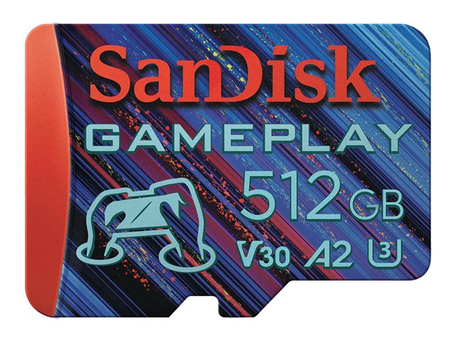 SANDISK GamePlay microSDXC Card 512GB SDSQXAV-512G-GN6XN