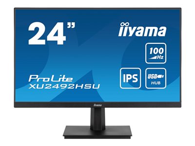 IIYAMA 60.5cm (23,8) XU2492HSU-B6 16:9 HDMI+DP+4xUSB IPS retail - XU2492HSU-B6