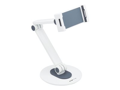 Eaton Tripp Lite Series Full-Motion Flexible Long-Arm Desktop Smartphone and Tablet Mount, White