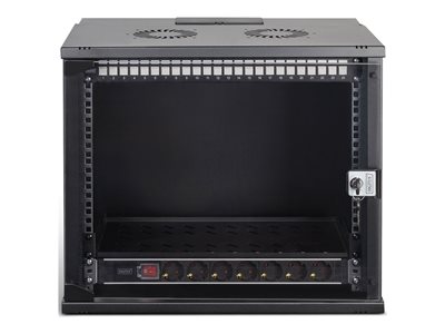 DIGITUS Netzwerk-Set 483 mm (19) - 9HE, 540x400 mm (BxT) sw