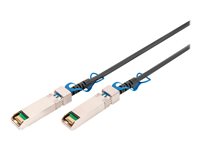 DIGITUS Afskærmet tvillingeaksial 2m 25GBase-kabel til direkte påsætning