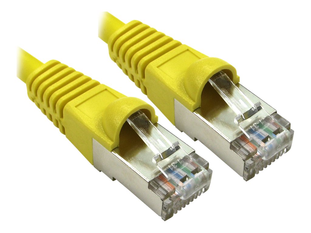 Cables Direct Patch Cable 25 Cm Yellow